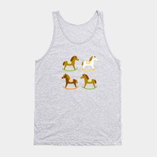 Rocking horses pattern Tank Top